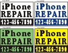 36inX48in Custom Printed iPhone REPAIR Vinyl Banner Sign with Your Phone Number