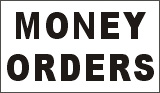 36inX60in MONEY ORDERS Vinyl Banner Sign